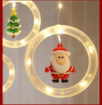 Cortina de Luzes de Natal em LED para Decoração – Brilho Festivo e Encantador